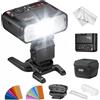 Godox MF12 Flash Macro TTL Anello Wireless 2,4GHz con Batteria Integrata 500
