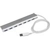 StarTech Hub USB 3.0 a 7 Porte Compatto con Cavo Integrato