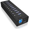 ICY BOX IB-AC6110 Hub Dockingstation 10 x SuperSpeed USB 3.0