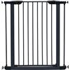 MidWest Homes for Pets - Cancello per animali domestici, altezza 99,4 cm, in acciaio grafite, si espande fino a 96,5 cm di larghezza, include estensioni di 7,6 cm