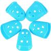 Hoement Protezioni per Dita in Silicone per Chitarra Blu, 25 Pezzi, Traspiranti e Resistenti, per Suonare Strumenti Musicali come Banjo