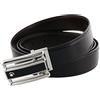 Montblanc Montblanc Cinturón Ejecutivo Reversible Cortado A La Medida - Cinturón, 3, Multicolor (Negro/Marrón) Cintura Uomo (Pacco da 1)