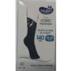 Sauber Linea Uomo Fantasia Filato Q-skin 18-22 Mmhg Calza 140 Denari Spiga Nero Taglia L/xl