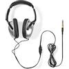 TronicXL Cuffie per Televisore Con Archetto, Cavo da 6 m, Stereo, TV, PC, HiFi, Ferretto, Jack da 3,5 mm e 6,35 mm