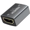 vgggrd Accoppiatore HDMI 8K, Adattatore HDMI Femmina a Femmina Supporto 8K/4K @ 60Hz UHD, Prolunga Cavo HDMI per Laptop, PC, Monitor, Roku TV(Grigio)