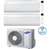 Samsung Climatizzatore Condizionatore Samsung Windfree Avant S2 R32 Wifi Dual Split Inverter 9000 + 18000 BTU con U.E. AJ052TXJ3KG/EU NOVITÁ Classe A+++/A++