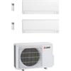 CLIMATIZZATORE CONDIZIONATORE DUAL SPLIT MITSUBISHI AY MSZ-AY25VGKP + MSZ-AY35VGKP / MXZ-2F53VF4 R32 9000+12000 BTU - WI-FI INCLUSO