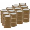 BLEKER 36 ROTOLI DI NASTRO ADESIVO AVANA IMBALLAGGIO 48X66 ALTA RESISTENZA MARRONE