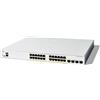 Cisco Switch di rete Cisco Catalyst 1300 Gestito L2/L3 Gigabit Ethernet (10/100/1000) Supporto Power over (PoE) Grigio [C1300-24FP-4X]