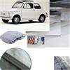 PROTECT Telo Copriauto Telato Felpato Fiat 500 anno 1961 Impermeabile Anti Made in Italy