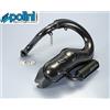 Polini 200.2025/S Marmitta Scarico Piaggio VESPA 125 PRIMAVERA Silenziatore Allu