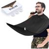 Showvigor Telo Barba da Specchio, Grembiule da Barba per Raccogli Barba, | Impermeabile, Antiaderente, con 2 Ventose, Regalo per Uomini