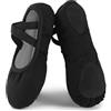 Acfoda Scarpette Danza Classica Bambina Donna Tela Scarpe da Ballo 22-43 EU | Ballerina Adulti,Mezza Punta Ragazze,Ginnastica Ritmica,Pilates Yoga,Suola Spezzata