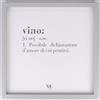 Villa d'Este Home Tivoli 1999 Quadro decorativo con cornice Victionary Vino 40x40 cm