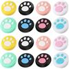 BESTonZON Set da 16 Pezzi di Copri Joystick 3d con Motivo Zampa di Gatto, in Silicone Antiscivolo per Controller Console da Gioco, Protezione per Levette Analogiche per Gamer Stili multipli