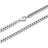 Beydodo Collana Catena Veneziana Acciaio Uomo 50-90 cm, Collana Punk Gotico 2-4mm Larghezza Catena per Collana Fai da Te