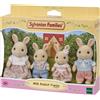 Sylvanian families - personaggi collezionabili - set familglie - famiglia coniglio latte