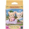 Sylvanian Families I gemelli volpe fennec - personaggi e playset del meraviglioso mondo sylvanian families