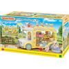 Sylvanian families - asilo - il bus arcobaleno sole