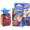 Spiderman Hasbro marvel spider-man, real webs refill pack, ricarica di fluido ragnatela real webs, da usare con il blaster giocattolo real webs