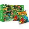 REBO Libro e puzzle: L'Amazzonia