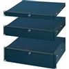 SCHROFF 19" CASSETTO RAL7021 - Accessori per rack