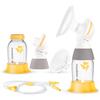 Medela Set doppio Medela Classic PersonalFit Flex per tiralatte elettrico compatibile con Freestyle e Swing Maxi