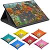 Merkloos Omgoods - Tavola portatile per puzzle con 6 scomparti di smistamento - Supporto per puzzle inclinabile - Piattaforma leggera per puzzle - Adatta per 1000 pezzi - Regolazione degli angoli - Tavola per puzzle