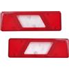 Guus Car Spare Parts GuusCar - Fanale posteriore per Ford Transit MK8 Custom Ribaltabile, sinistra e destra, 2013+ BK3113292AA BK3113293AA 1831334 1831256