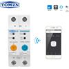 TOMZN 63A EWeLink Contatore di Energia Monofase WIFI Intelligente con Monitoraggio kWh, Interruttore Automatico, Timer, Relè e Protezione dalle Dispersioni
