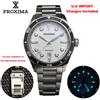 Proxima PX1697 39mm Orologio da uomo quadrante smaltato bianco Bubble Sapphire PT5000 SW200 Orologi meccanici automatici vintage 20Bar luminoso