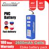 chamrider Batteria Chamrider 48V Batteria in PVC 10AH Batteria BMS 30A 18650 Batteria al litio Bici elettrica Scooter elettrico