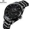 NAVIFORCE Top Brand NAVIFORCE Orologio da uomo al quarzo impermeabile Business Casual Orologi da polso Cinturino in acciaio inossidabile Data Orologio Relogio Masculino