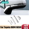 YaLumei Per Toyota RAV4 XA50 2019 2020 2021 2022 2023 2024 2025 RAV 4 Hybrid, Adesivi per Copertura Modanatura Laterale Specchietto Retrovisore in ABS