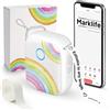Marklife Stampante termica per etichette Marklife P12 Stampante senza inchiostro Bluetooth protettiva per cucina, scuola, ufficio, regalo/fai da te, creativo/marcatura