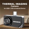 Nohawk Telecamera Termica NOHAWK Plug-and-Play 256×192 per USB-C iPhone 15+ e Telefoni Android, Ideale per HVAC, Riparazioni Auto e Domestiche