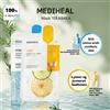 MEDIHEAL Maschera Essenziale Mediheal 10 Pezzi e 4 Pezzi - 3 Tonalità, Maschera in Tessuto Impregnata di Essenza, Idratante e Non Appiccicosa, Skincare Coreana, K-Beauty, Trucco Coreano