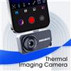 Nohawk Termocamera con dispositivo iOS e Android USB-C, super risoluzione 320x240, termocamera con risoluzione IR 160x120, -4 ° F~842 ° F Temp