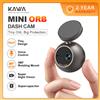 KAWA Dash Cam MINI ORB Design Piccolo e Nascosto 2K Controllo Vocale 360 ° Monitor di parcheggio 24H con funzione di rotazione, sensore G e mirroring, DVR per auto