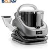 rouny Pulitore per Tappeti e Rivestimenti 1300W, Aspirazione 13kPa 100 ° C Steam: Riscaldamento in 40 secondi, cavo da 3 m, tubo da 1,1 m, serbatoi da 1400 ml e 1200 ml, rimozione profonda delle macchie.