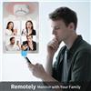 PGST Rilevatore di fumo Wi-Fi intelligente Tuya con monitoraggio in tempo reale, notifica push via app e rilevamento a 360° - Per garage e corridoi (sicurezza antincendio) - Disponibile in confezioni da 2,
