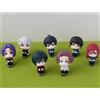 Bandai Statuetta Anime Blue Lock 9cm, Versione Q di Nagi Seishirou, Action Figure Kawaii di Isagi Yoichi, Modellino in PVC da Collezione