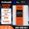 POWLAND Inverter Solare Ibrido POWLAND 5000W 5KW 24V Onda Pura Supporto Litio BMS Modalità Senza Batteria MPPT CE EU STORE RS485 RS232 CAN
