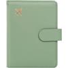 ILIYAH Porta Passaporto Cover Passaporto Italiano Custodia Passaporto Accessori Viaggio Blocco RFID Passport Cover con Slot per Carte Portapenne Chiusura Magnetica(Verde)
