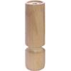 Piedino in legno serie birillo - Ø 40 - h.180 mm. - grezzo