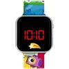 Disney Toy Story - Orologio digitale con cinturino in silicone a 5 LED illuminati