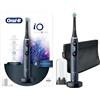 Oral-B iO 8 Spazzolino Elettrico, 1 Testina di Ricambio, Custodia, Nero | 1 Testina di Ricambio per Spazzolino Elettrico Ricaricabile, Custodia da Viaggio, Astuccio Magnetico, Pulizia Denti Efficace