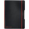 Herlitz My Book Flex 11361557 - Quaderno A5, 40 fogli a quadretti, colore: Nero