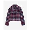 Tommy Hilfiger Check W - Giubbotto - Donna - Rosso