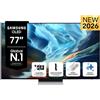 Samsung OLED AI TV 77" QE77S90HATXZT 4K, Processore NQ4 AI Gen3, 4K AI Upscaling Pro, Glare Free, OLED HDR+, Motion Xcelerator 165Hz, Dolby Atmos & OTS Lite, Laser Slim Design, Vision AI Smart TV, 2026